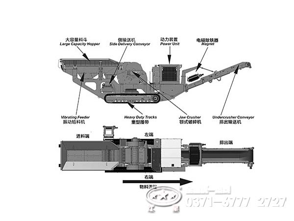 履帶式破碎機(jī)性能優(yōu)勢(shì)