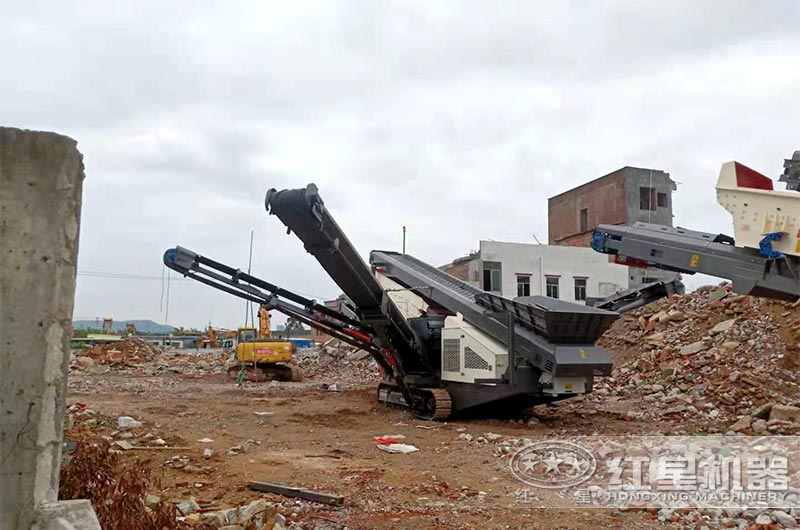 移動式建筑垃圾破碎機(jī)