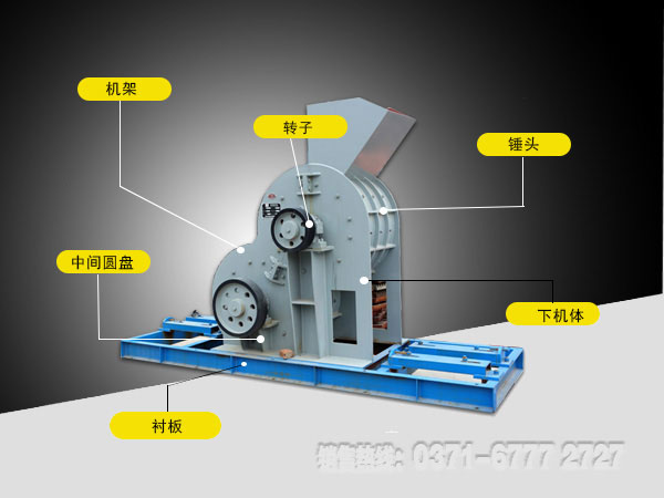 煤矸石粉碎機(jī)結(jié)構(gòu)