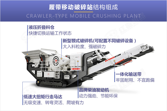 履帶式碎石機細節(jié)配置展示